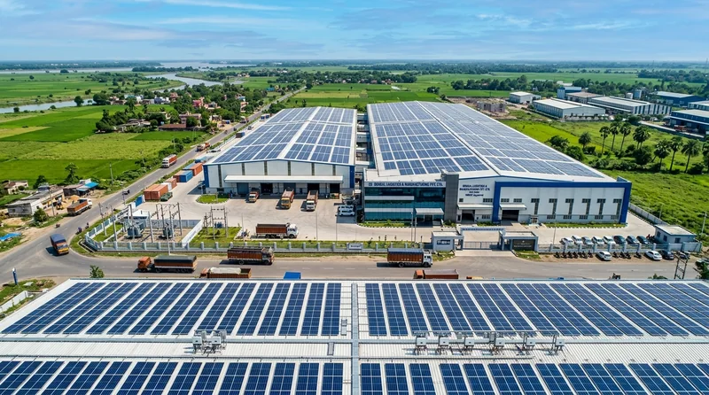 Commercial and industrial factory rooftop solar in West Bengal
